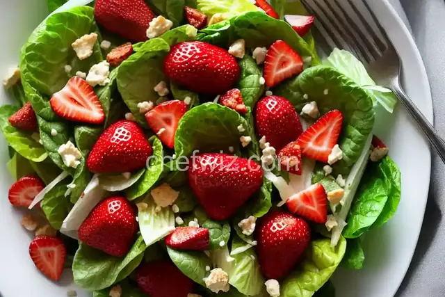 Strawberry Romaine Salad I