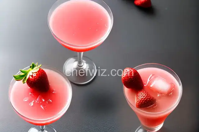 Strawberry Sake Cocktail Recipe