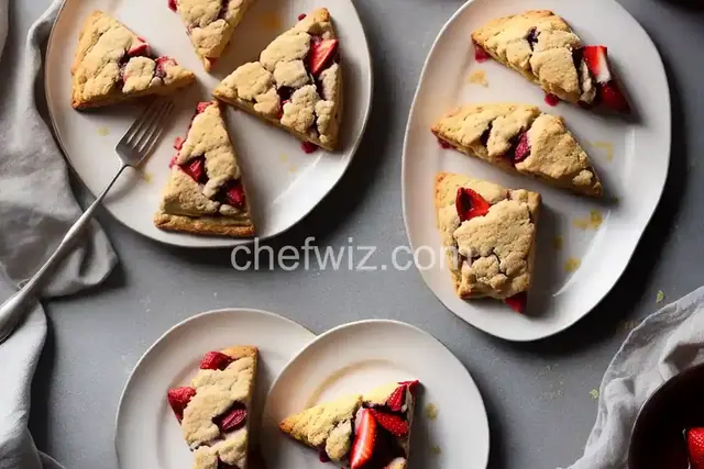 Strawberry Scones
