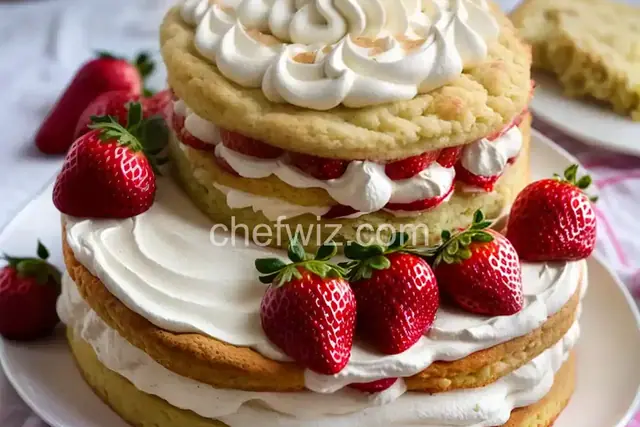 Strawberry Shortcake Cake