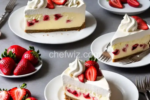 Strawberry Shortcake Cheesecake