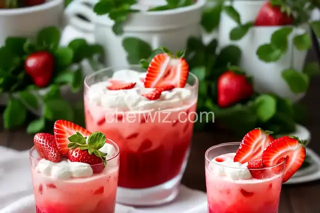 Strawberry Shortcake Drink