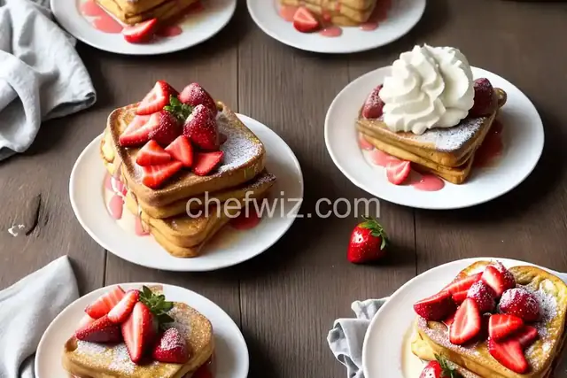 Strawberry Shortcake French Toast