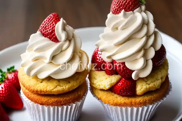 Strawberry Shortcake Sundaes