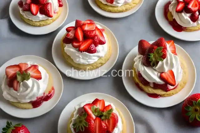 Strawberry Shortcakes, Deconstructed