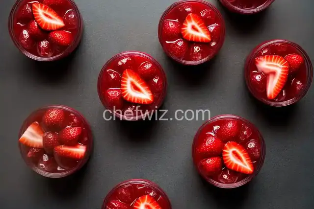 Strawberry Shots (Erdbeer Limes)