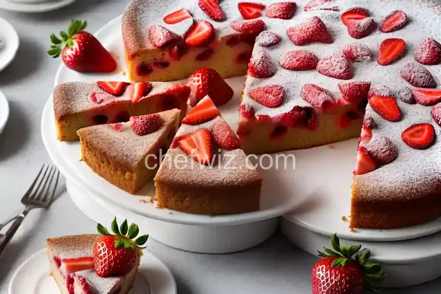 Strawberry Snacking Cake