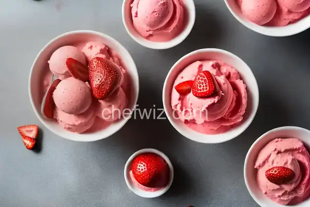 Strawberry Sorbet Recipe