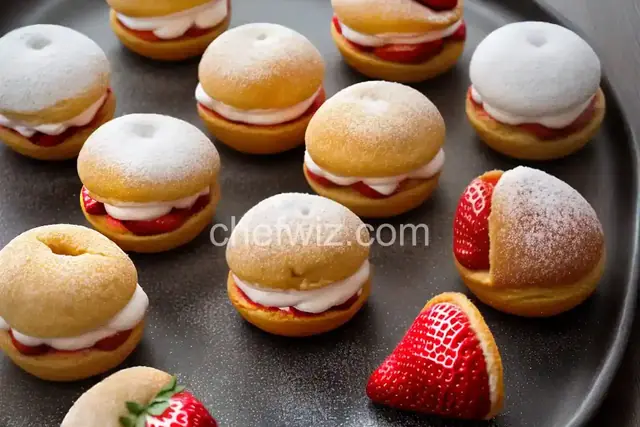 Strawberry Sufganiyot