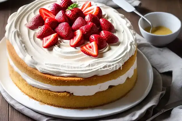 Strawberry Tres Leches Cake