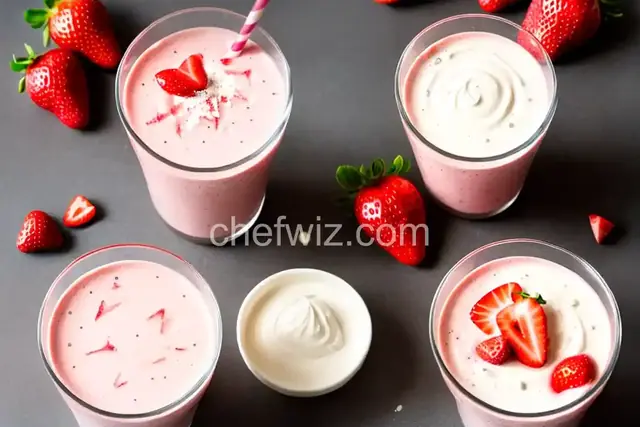 Strawberry-Yogurt Shake