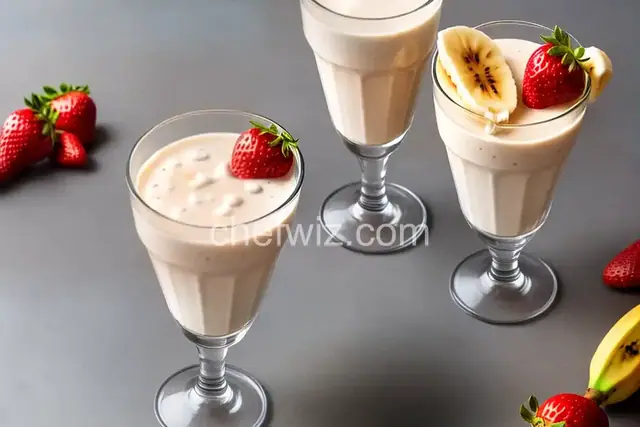Strawberry and Banana Milk