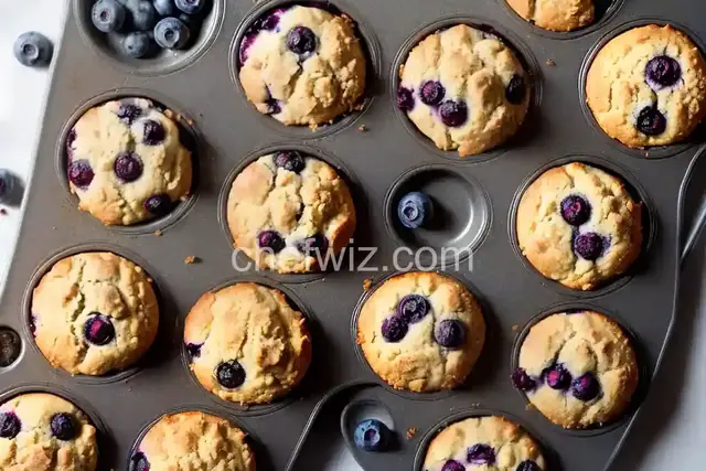 Streusel-Topped Blueberry Muffins