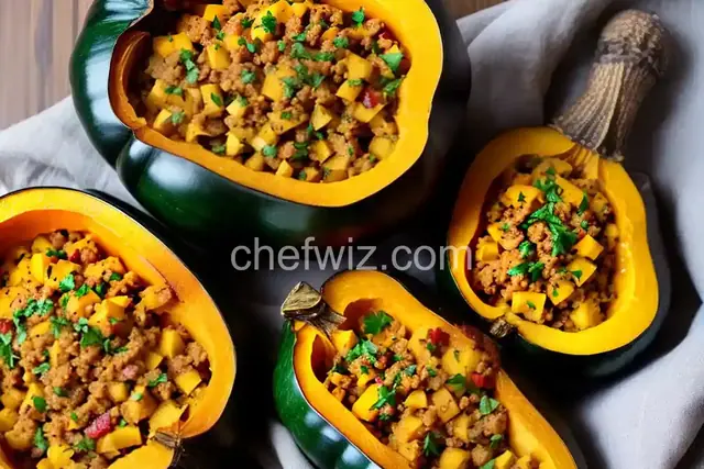 Stuffed Acorn Squash