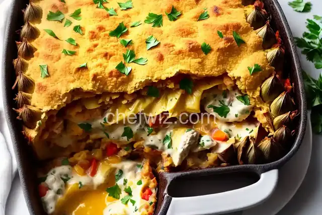 Stuffed Artichoke Casserole
