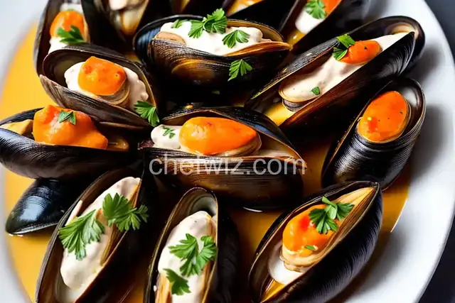 Stuffed Baked Mussels