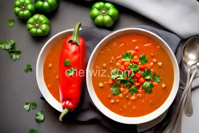 Stuffed Bell Pepper Soup