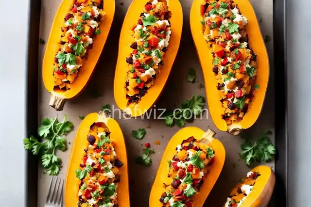 Stuffed Butternut Squash