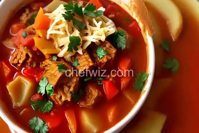 Stuffed Cabbage Soup