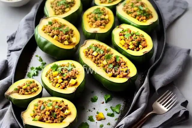 Stuffed Chayote Squash