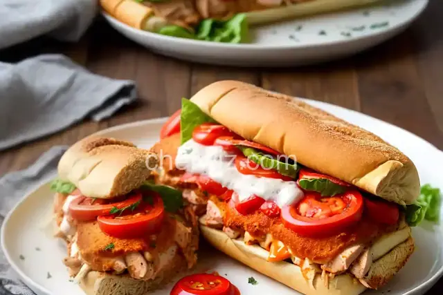 Stuffed Chicken Parmesan Sub