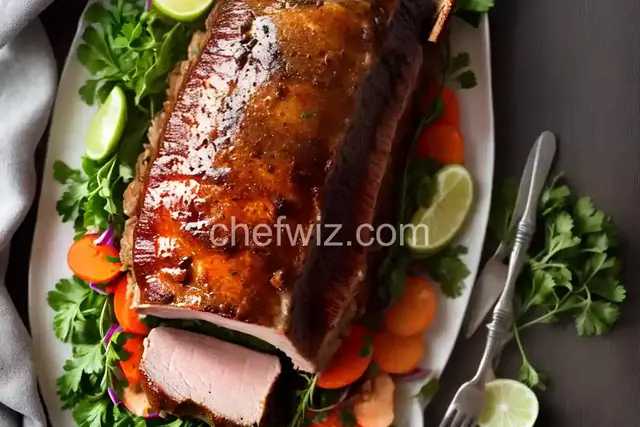 Stuffed Crown Roast of Pork