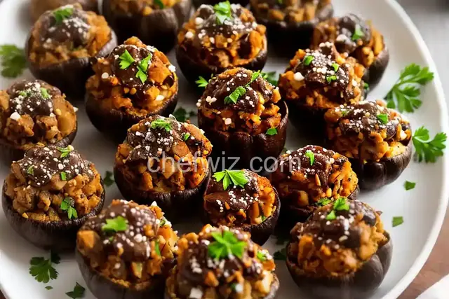 Stuffed Morel Mushrooms