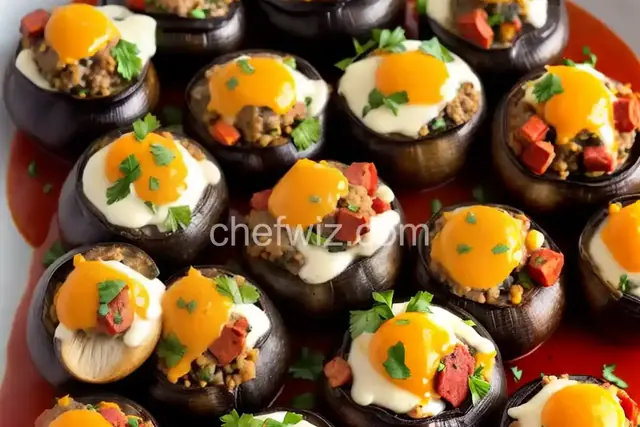 Stuffed Mushrooms (Hongos Rellenos de Chorizo)