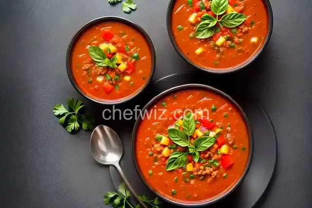 Stuffed Pepper Soup