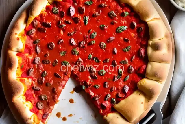 Stuffed Pizza Crust