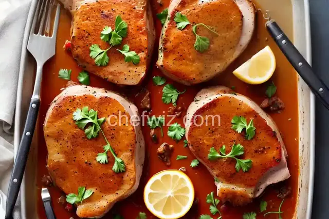 Stuffed Pork Chops III