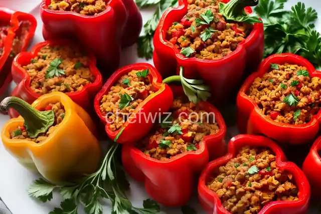Stuffed Red Peppers