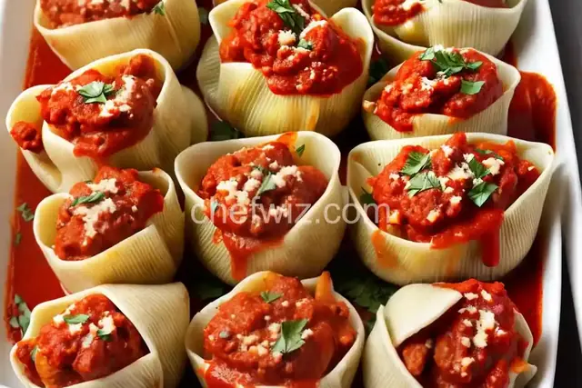 Stuffed Shells with Marinara