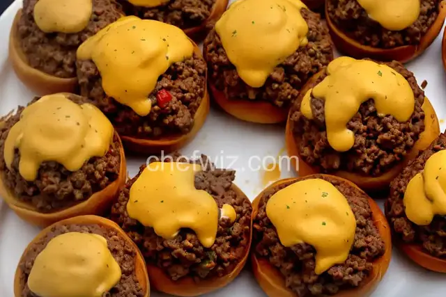 Stuffed Sloppy Joe Bombs