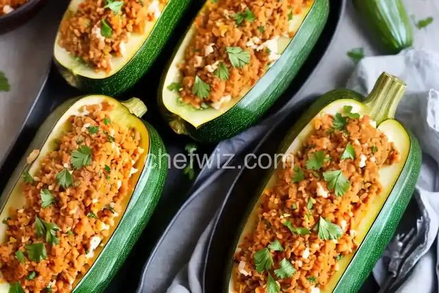 Stuffed Zucchini I