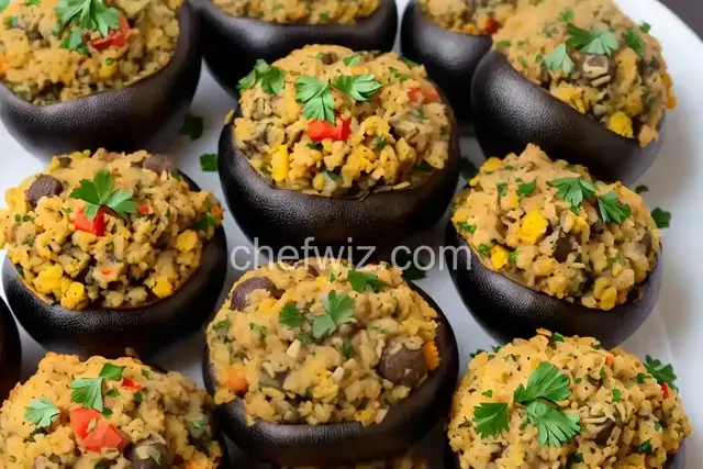 Stuffing-Stuffed Mushrooms