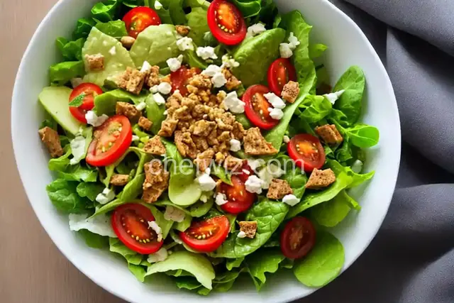 Subway style salad