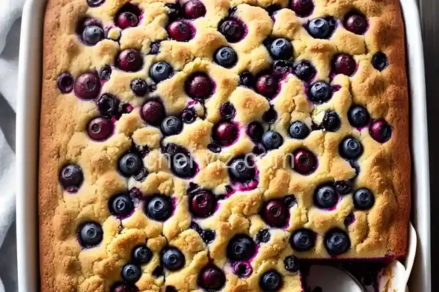 Sugar Free Blueberry Coffee Cake