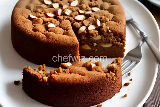 Sugarless Applesauce Cake