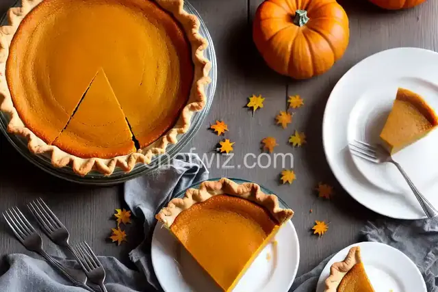 Sugarless Pumpkin Pie II