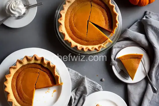 Sugarless Pumpkin Pie I