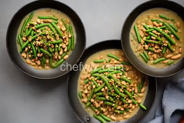 Summer Beans With Miso Butter