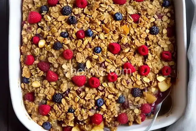 Summer Fruit Crisp