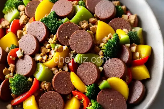 Summer Sausage Stir-Fry