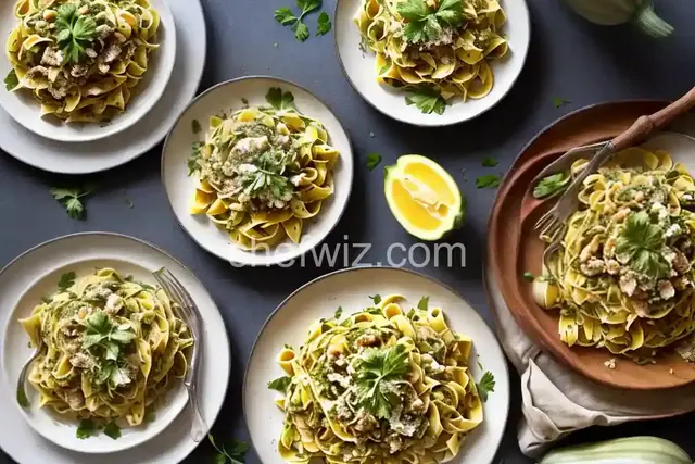 Summer Squash Pasta With Just Enough Anchovies