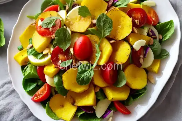 Summer Squash Salad with Lemon Citronette