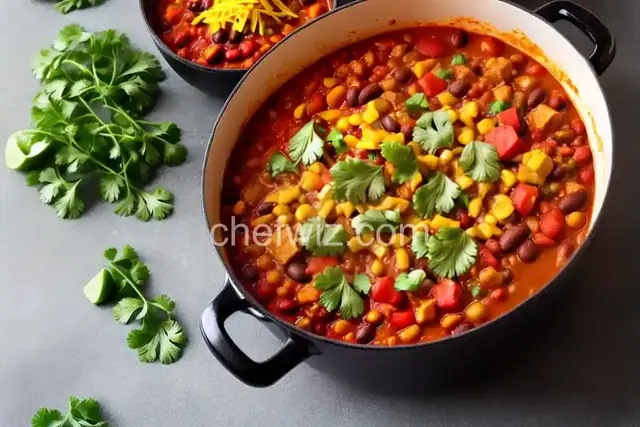 Summer Vegetarian Chili