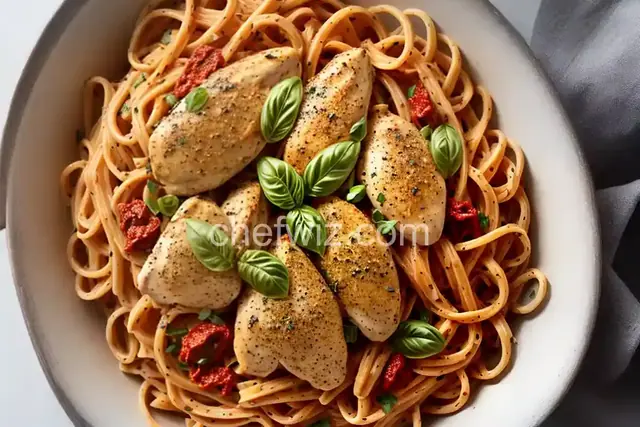 Sun-Dried Tomato Chicken Pasta