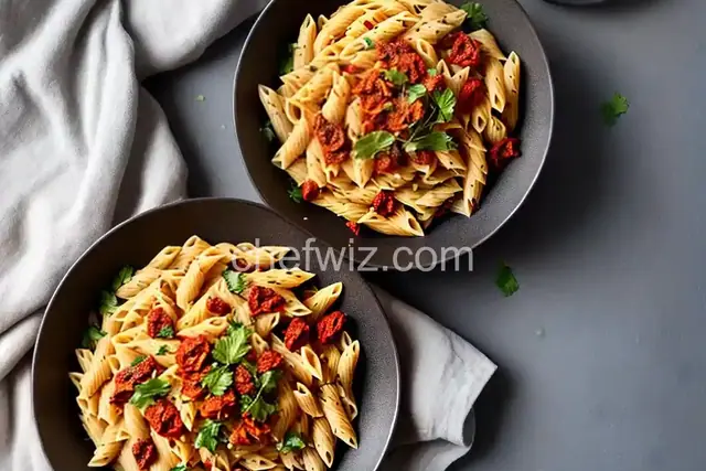 Sun-Dried Tomato and Bow Tie Pasta