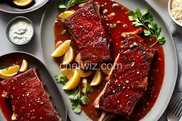 Sunday Afternoon Slow-Cooked Spare Ribs